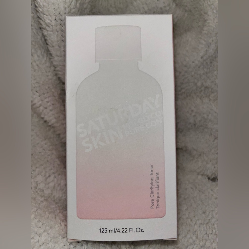 Brand New Saturday Skin Pore Clarifying Toner